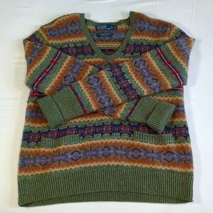 Hand Knit Polo Sweater
